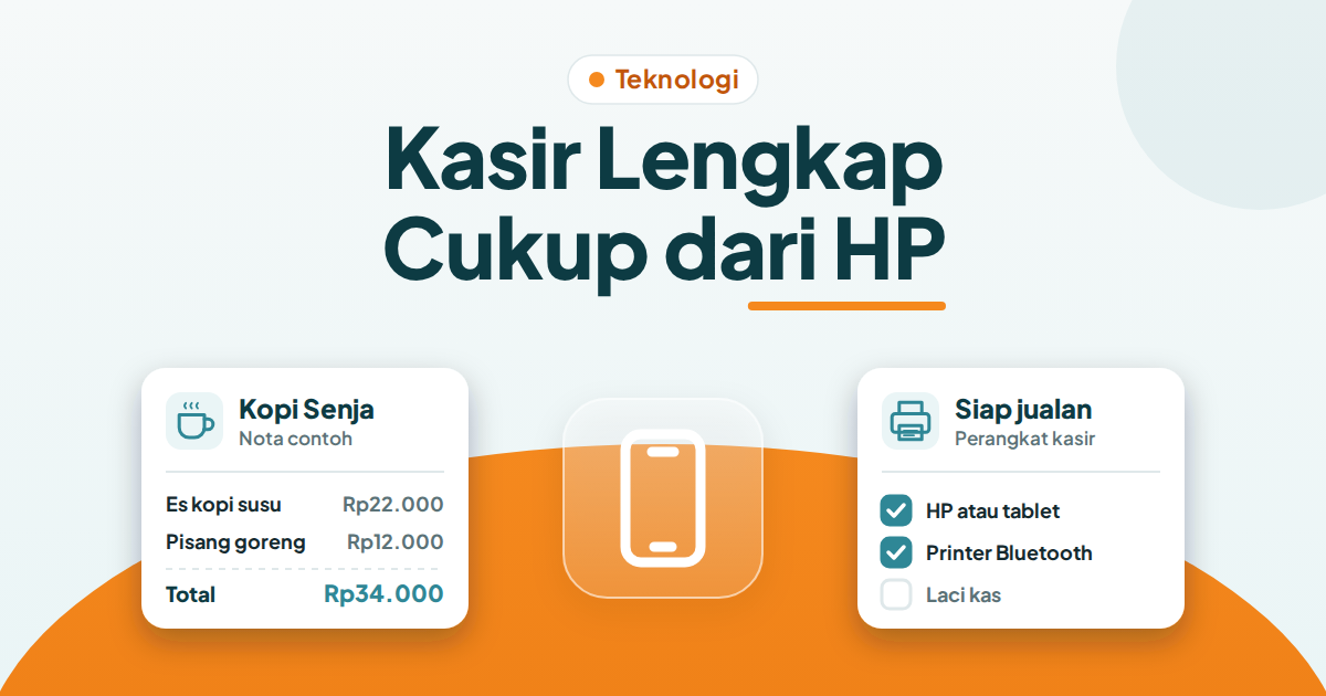 Aplikasi Kasir di HP: Cara Memakai Kasir dari Browser HP