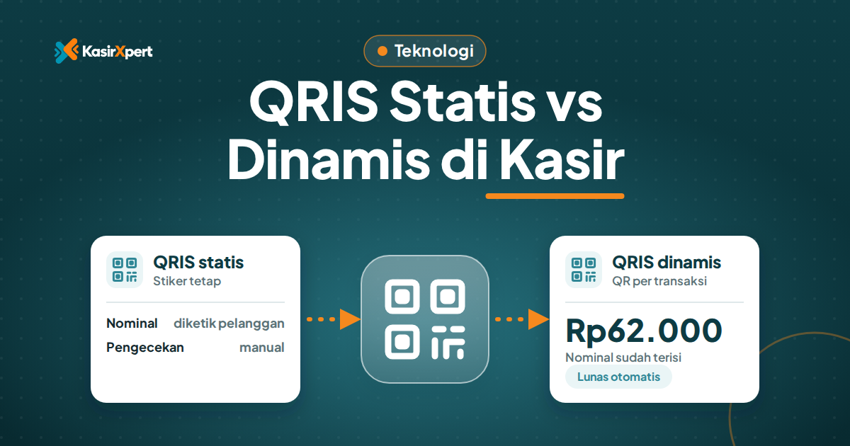 Aplikasi Kasir QRIS: Cara Kerja QRIS Statis dan Dinamis di Kasir